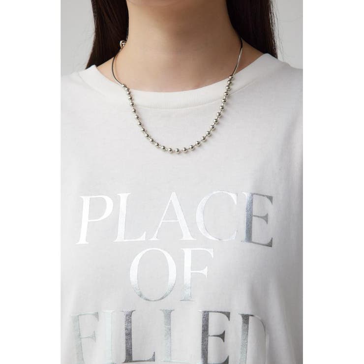 ハクプリントロングスリーブTシャツ | AZUL BY MOUSSY | 詳細画像7 