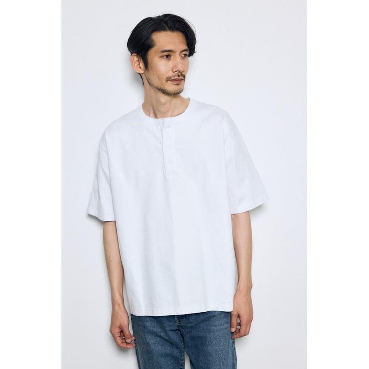 ヘンリーネックハングTEE | AZUL BY MOUSSY | 詳細画像2 