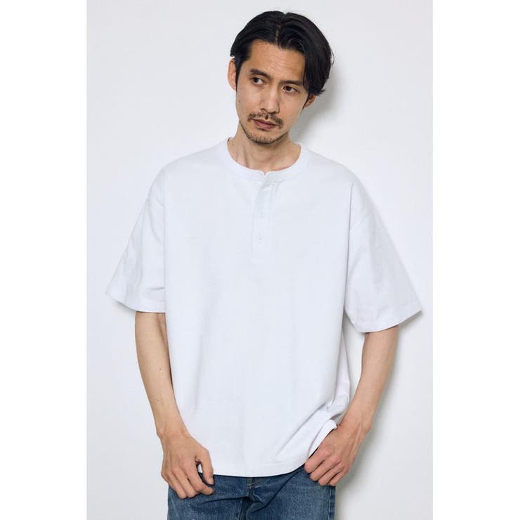 ヘンリーネックハングTEE | AZUL BY MOUSSY | 詳細画像3 
