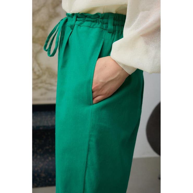 リネンミックスストレッチパンツ | AZUL BY MOUSSY | 詳細画像32 