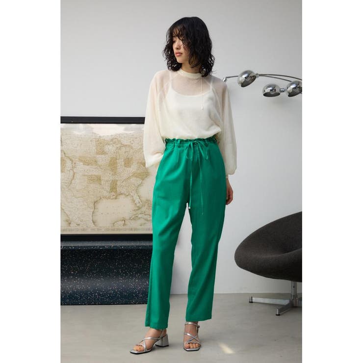 リネンミックスストレッチパンツ | AZUL BY MOUSSY | 詳細画像25 