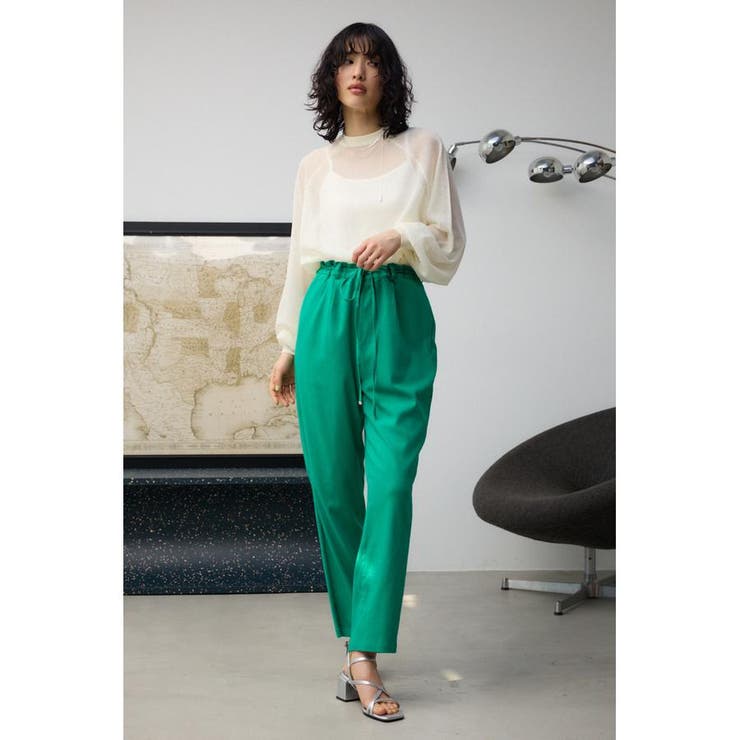 リネンミックスストレッチパンツ | AZUL BY MOUSSY | 詳細画像26 