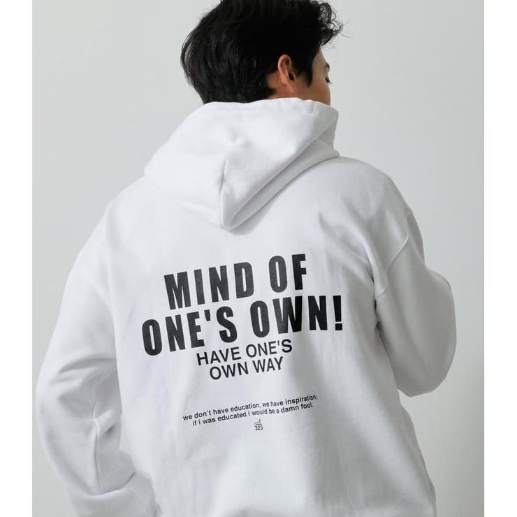 MIND OF ONES OWN HOODIE | AZUL BY MOUSSY | 詳細画像3 