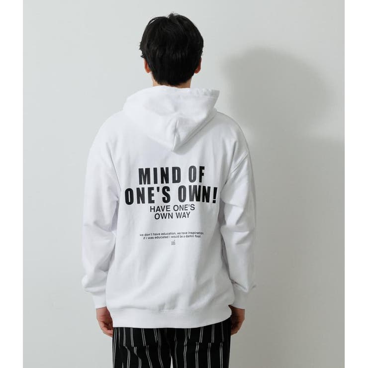 MIND OF ONES OWN HOODIE | AZUL BY MOUSSY | 詳細画像7 