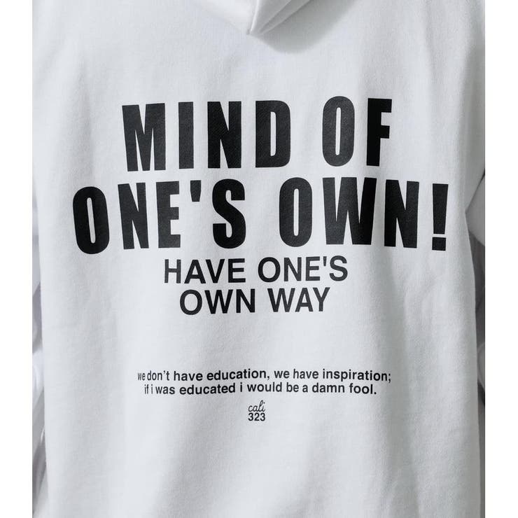 MIND OF ONES OWN HOODIE | AZUL BY MOUSSY | 詳細画像8 