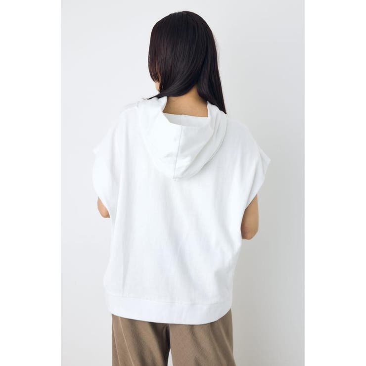 タックスリーブノースリーブパーカー | AZUL BY MOUSSY | 詳細画像4 