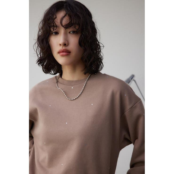 ラインストーンウラケトップス | AZUL BY MOUSSY | 詳細画像23 