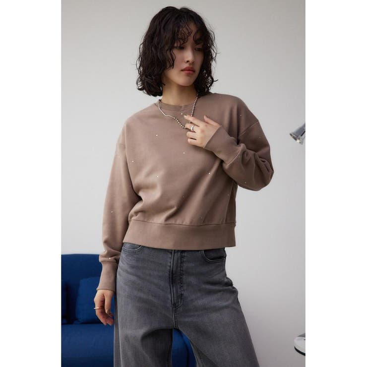 ラインストーンウラケトップス | AZUL BY MOUSSY | 詳細画像24 