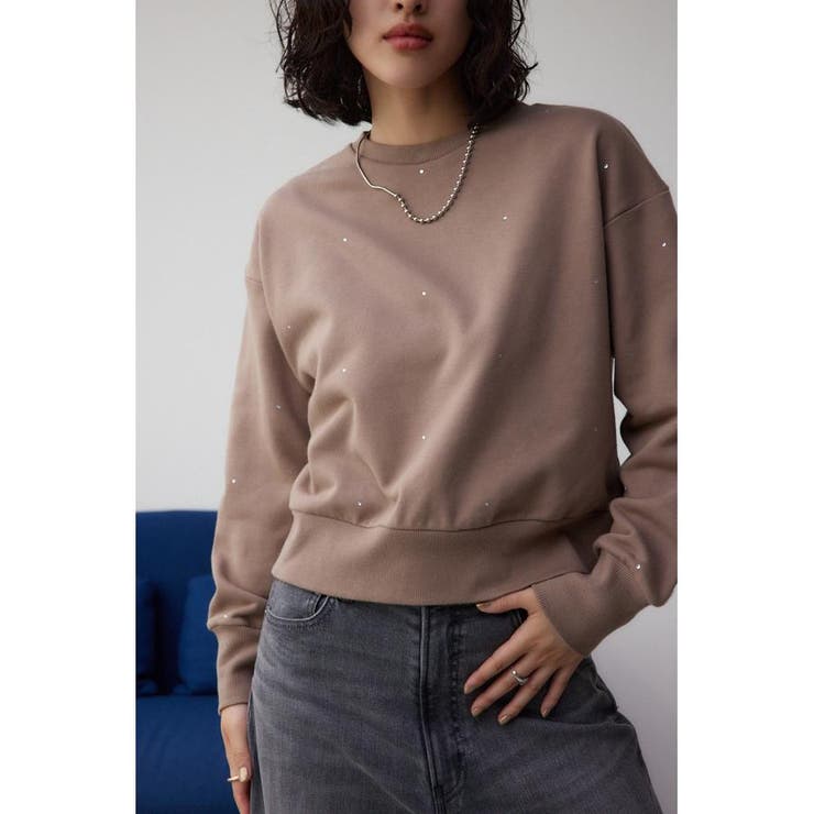 D/BEG3 | ラインストーンウラケトップス | AZUL BY MOUSSY