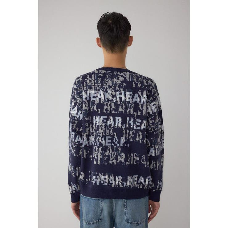 総ロゴペイントニットトップス | AZUL BY MOUSSY | 詳細画像29 