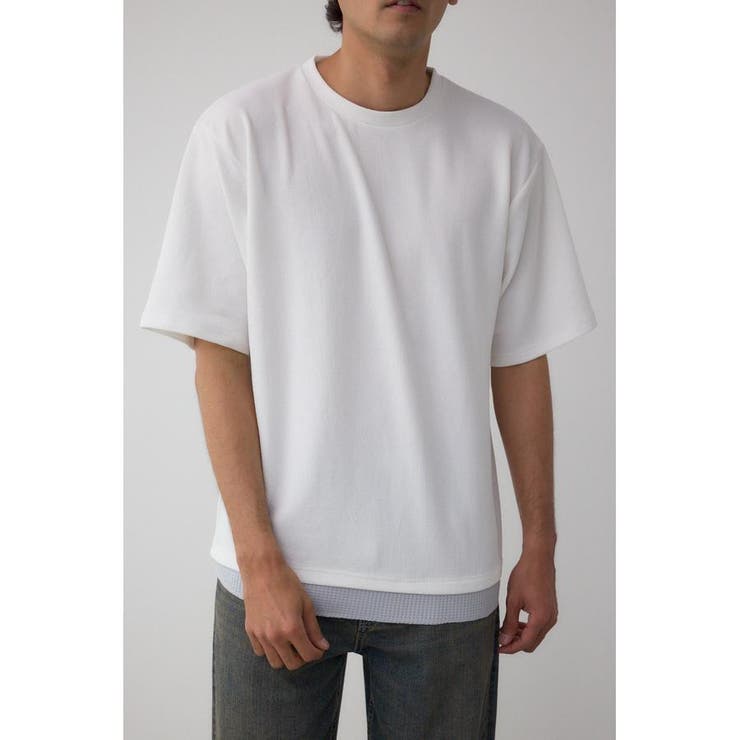 WHT | フェイクレイヤードTEE | AZUL BY MOUSSY