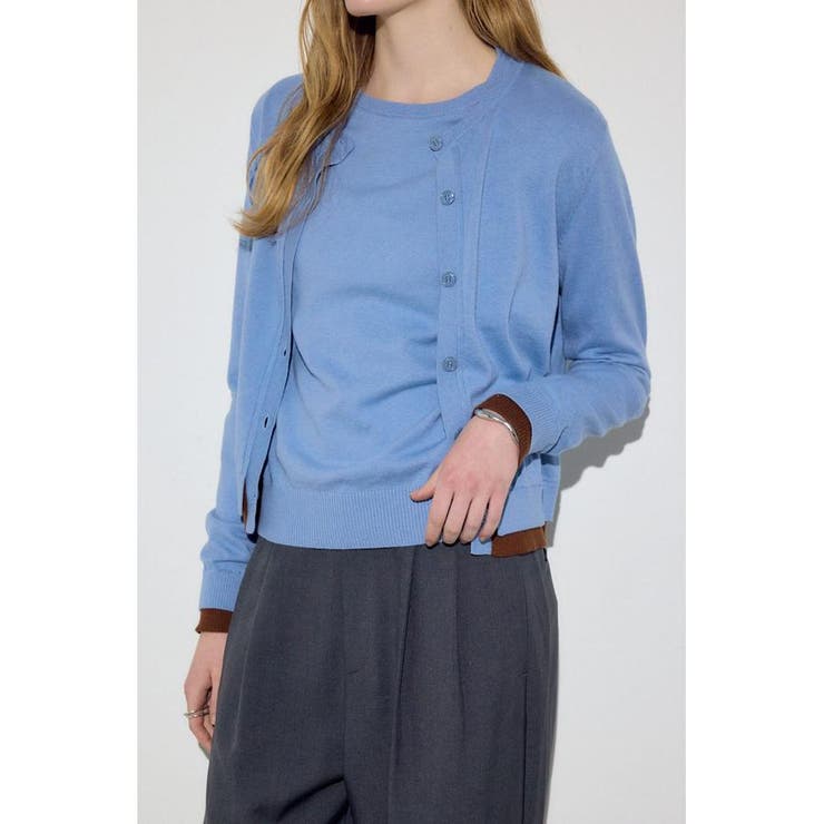 カシミヤミックスレイヤードニットカーディガン | AZUL BY MOUSSY | 詳細画像41 