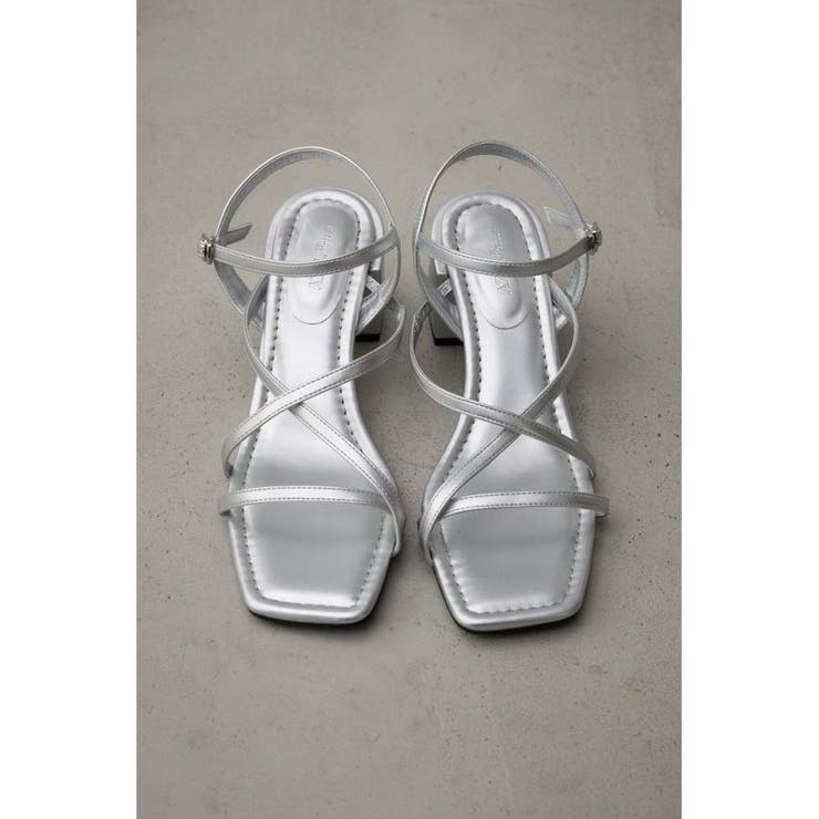 ナロークロスストラップサンダル | AZUL BY MOUSSY | 詳細画像25