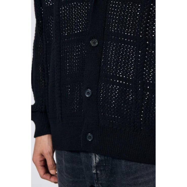 コットンメッシュニットカーディガン | AZUL BY MOUSSY | 詳細画像22 