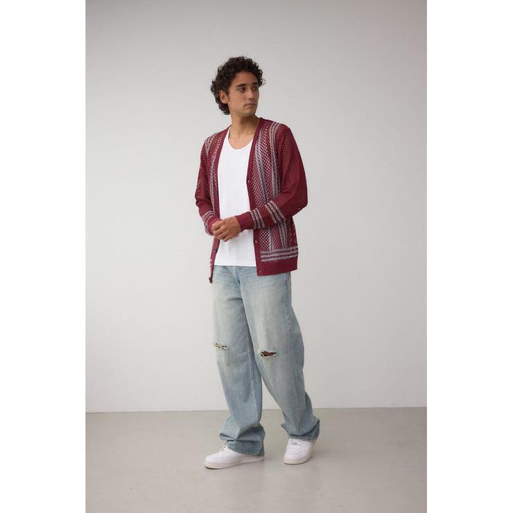 クロシェライクカーディガン | AZUL BY MOUSSY | 詳細画像24 