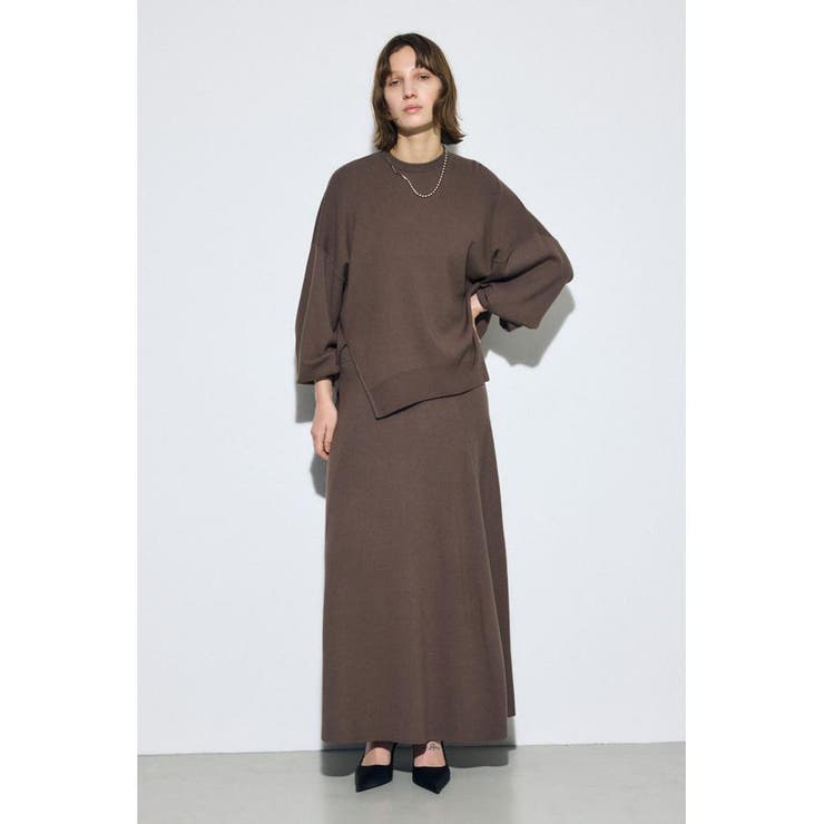 フレアニットロングスカート | AZUL BY MOUSSY | 詳細画像11 