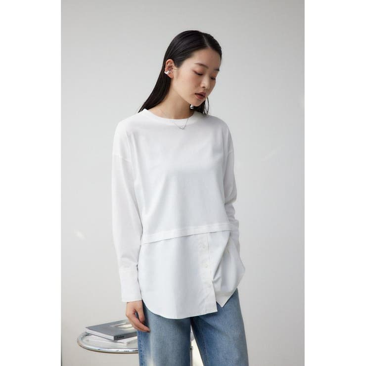 アソートデザインレイヤードトップス | AZUL BY MOUSSY | 詳細画像14 