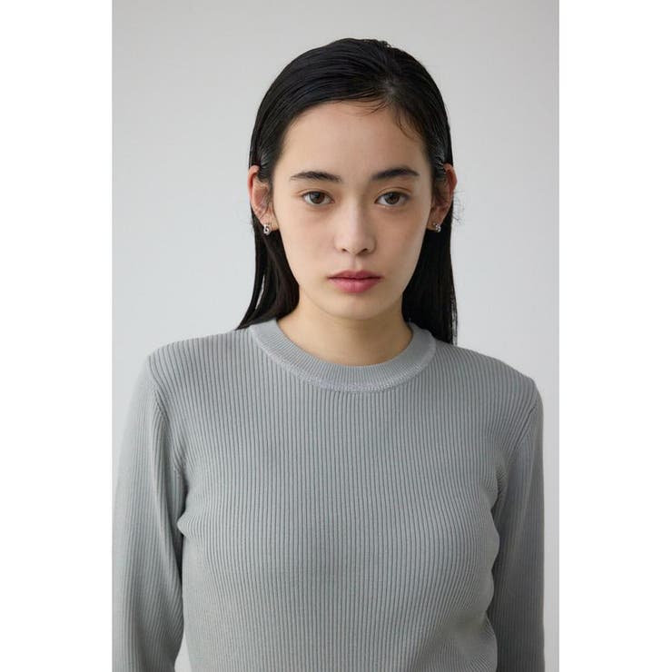 シアーコンビフレアスリーブニット | AZUL BY MOUSSY | 詳細画像29 