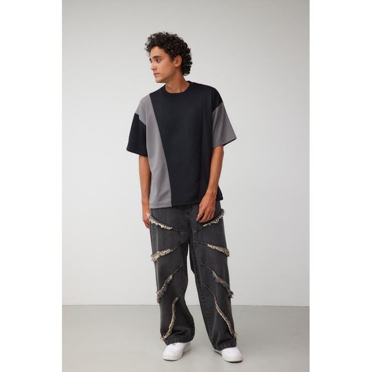 フクレジャガードスウィッチングトップス | AZUL BY MOUSSY | 詳細画像15 