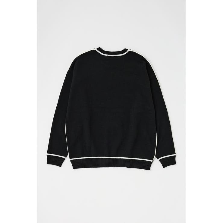 配色パイピングニット | AZUL BY MOUSSY | 詳細画像12 