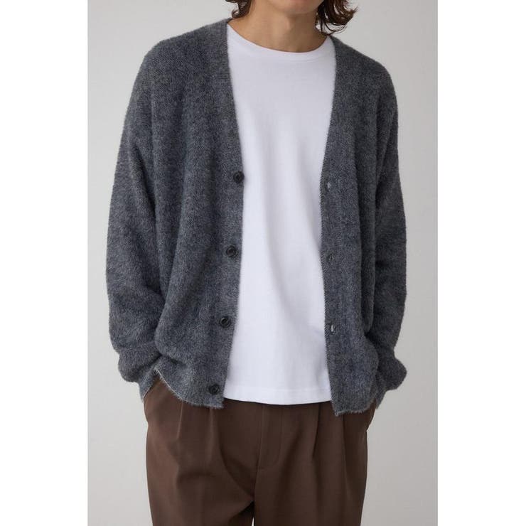 柄BLK5 | シャギーカーディガン | AZUL BY MOUSSY