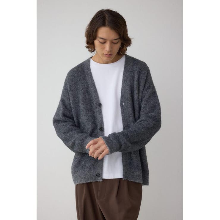 シャギーカーディガン | AZUL BY MOUSSY | 詳細画像3 