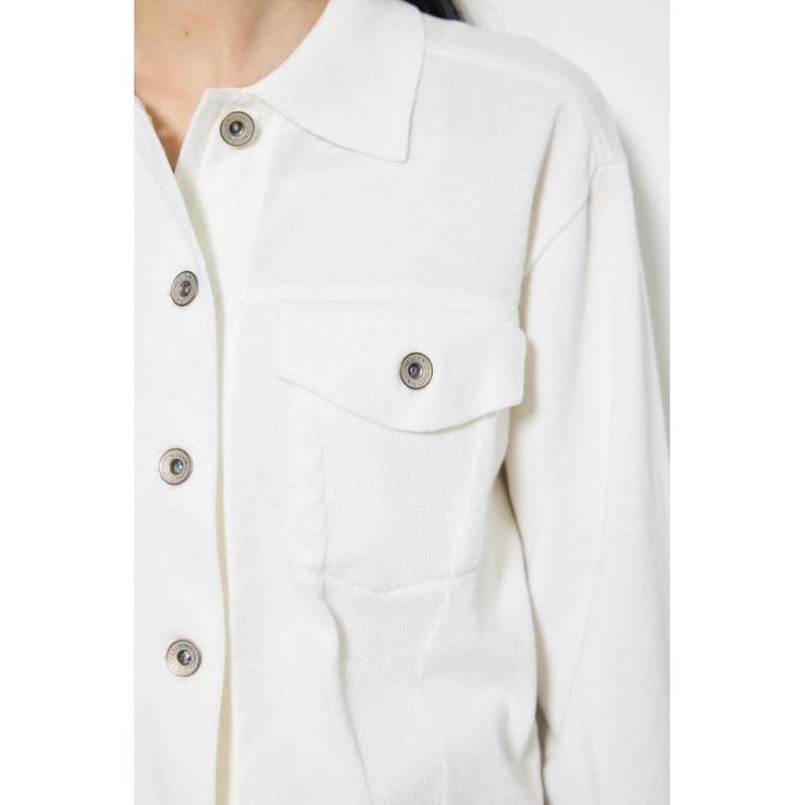 3rdタイプニットジャケット | AZUL BY MOUSSY | 詳細画像7 