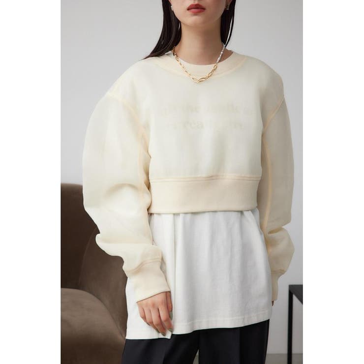 IVOY3 | シアーダンボールプルオーバー | AZUL BY MOUSSY