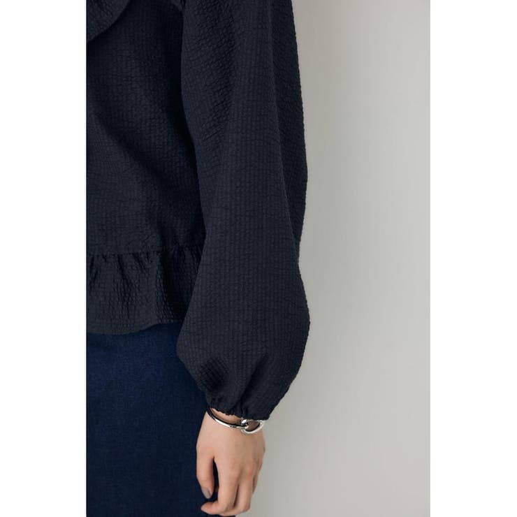 フロントホックラッフルブラウス | AZUL BY MOUSSY | 詳細画像18 