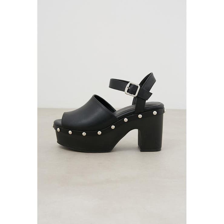 CHUNKY HEEL STUDS SANDALS[品番：AZLW0020937]｜AZUL BY MOUSSY 