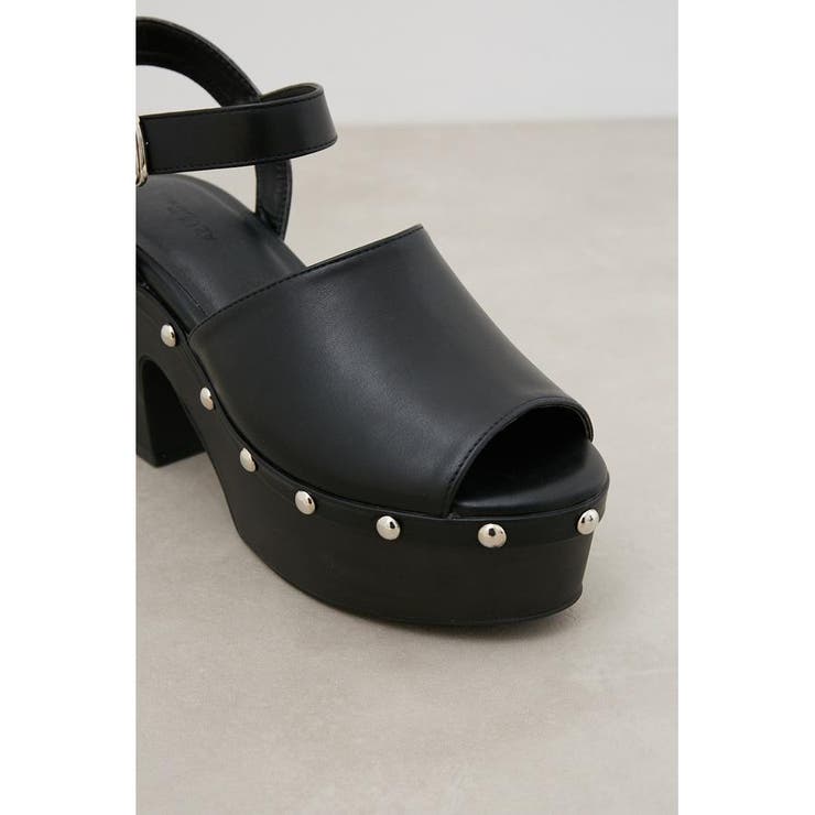 CHUNKY HEEL STUDS SANDALS[品番：AZLW0020937]｜AZUL BY MOUSSY 