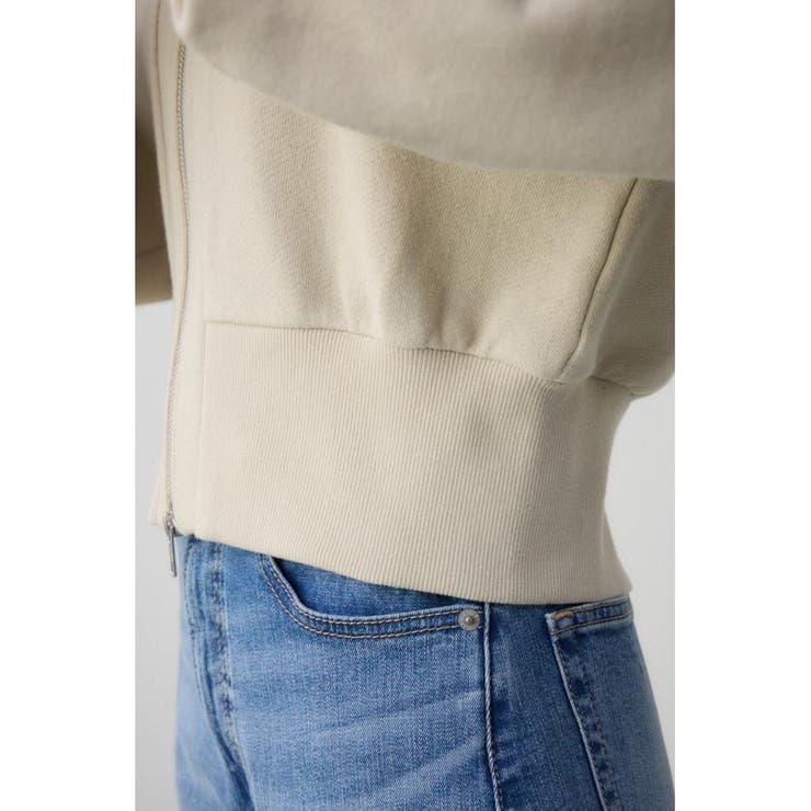 フロントZIPウラケカーディガン | AZUL BY MOUSSY | 詳細画像10 