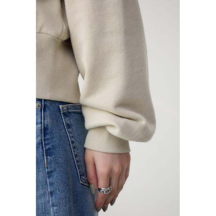 フロントZIPウラケカーディガン | AZUL BY MOUSSY | 詳細画像9 