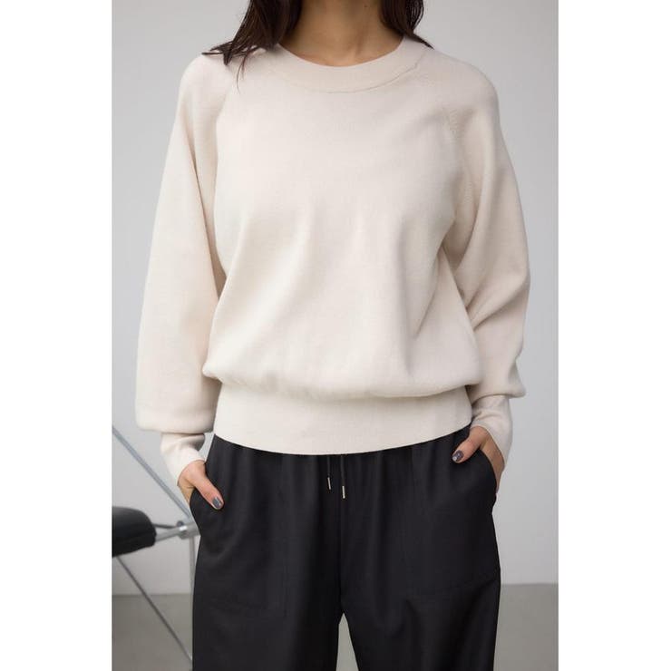 IVOY3 | ボリュームスリーブニット | AZUL BY MOUSSY