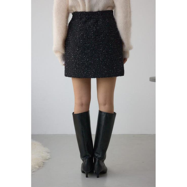 ラメブークレミニタイトスコート | AZUL BY MOUSSY | 詳細画像20 