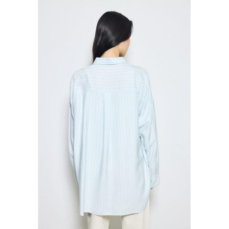 スリーブボタンストライプシャツ | AZUL BY MOUSSY | 詳細画像29 