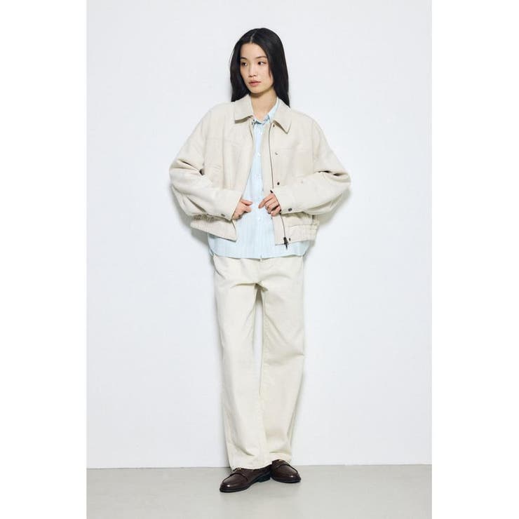 スリーブボタンストライプシャツ | AZUL BY MOUSSY | 詳細画像21 