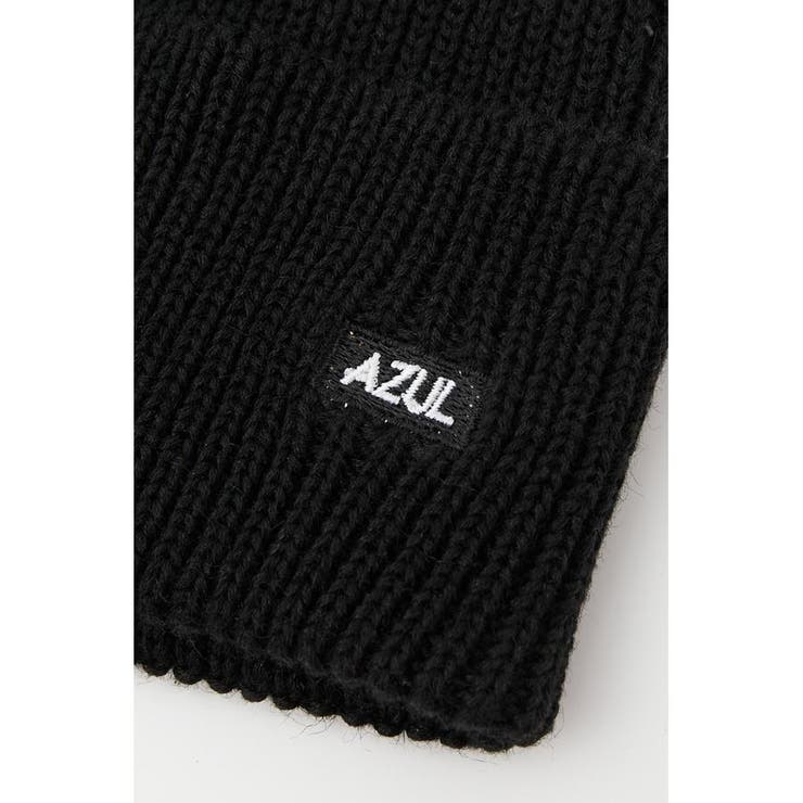 AZUL BOX LOGO KNIT CAP | AZUL BY MOUSSY | 詳細画像4 