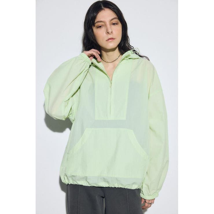MINT | ナイロンアノラックパーカー | AZUL BY MOUSSY