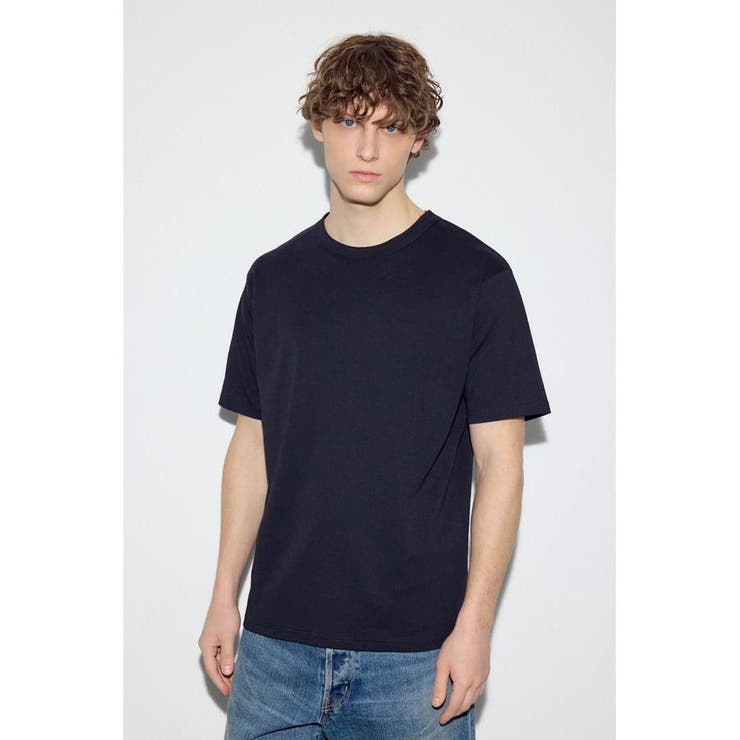 プレミアムコットンベーシック半袖Tシャツ | AZUL BY MOUSSY | 詳細画像15 