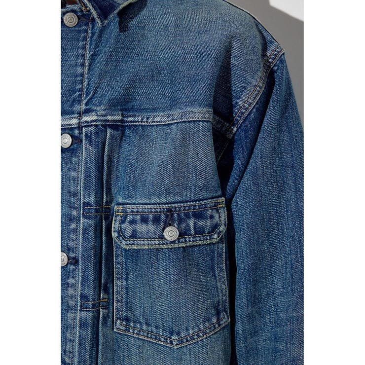 セカンドタイプデニムジャケット | AZUL BY MOUSSY | 詳細画像21 