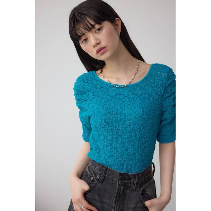 BLU | 2WAYギャザーレーストップス | AZUL BY MOUSSY