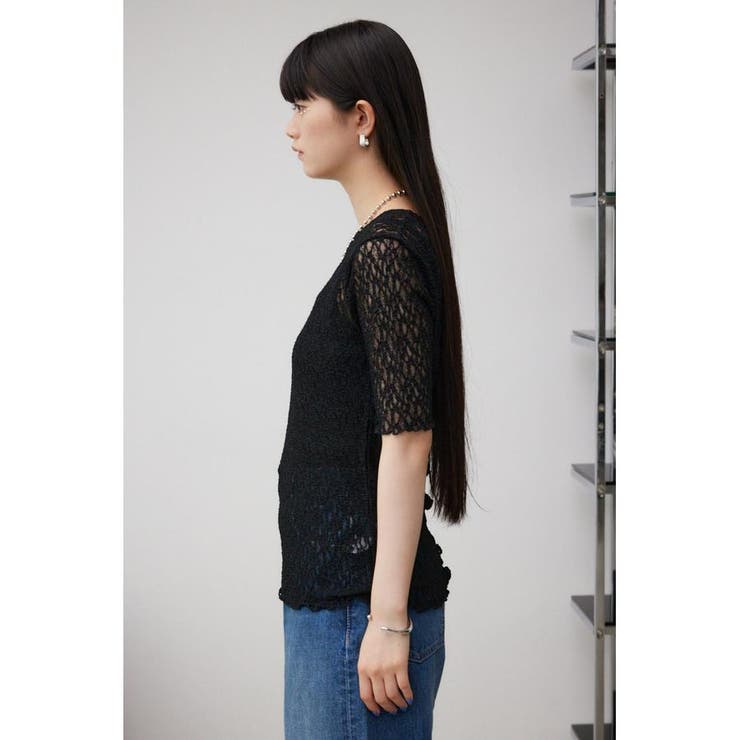 カットレース半袖トップス[品番：AZLW0022071]｜AZUL BY MOUSSY