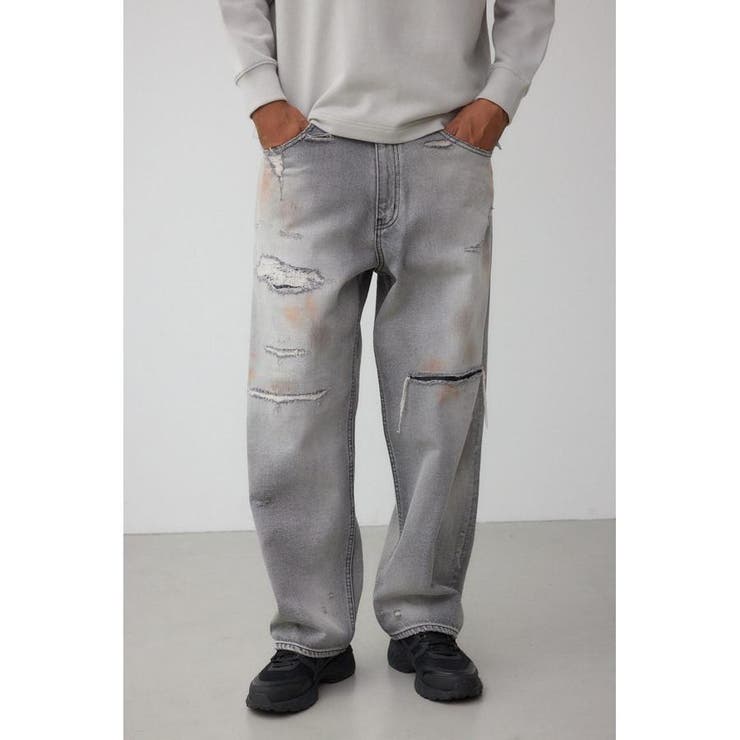 AZUL DENIM デストロイワイド | AZUL BY MOUSSY | 詳細画像1 