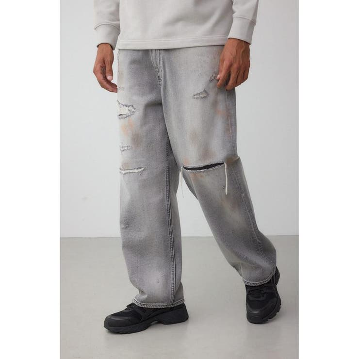 AZUL DENIM デストロイワイド | AZUL BY MOUSSY | 詳細画像2 