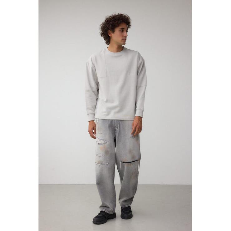 AZUL DENIM デストロイワイド | AZUL BY MOUSSY | 詳細画像3 