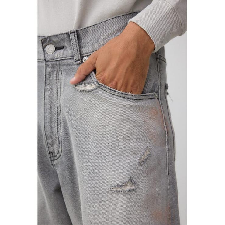 AZUL DENIM デストロイワイド | AZUL BY MOUSSY | 詳細画像9 
