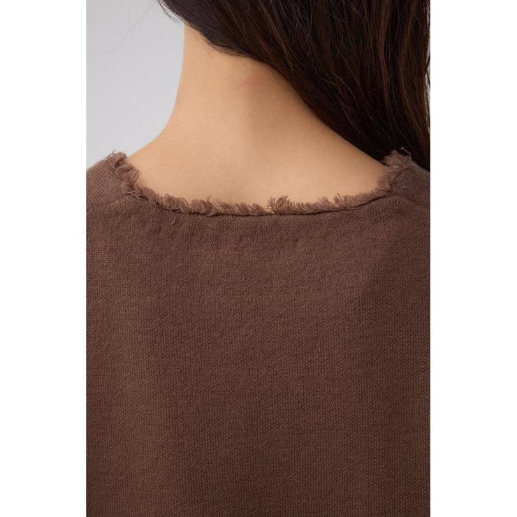 Vネックフリンジスウェッターニット | AZUL BY MOUSSY | 詳細画像20 