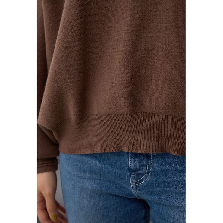 Vネックフリンジスウェッターニット | AZUL BY MOUSSY | 詳細画像22 