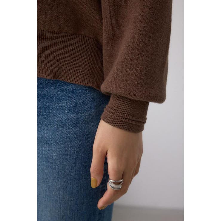 Vネックフリンジスウェッターニット | AZUL BY MOUSSY | 詳細画像23 